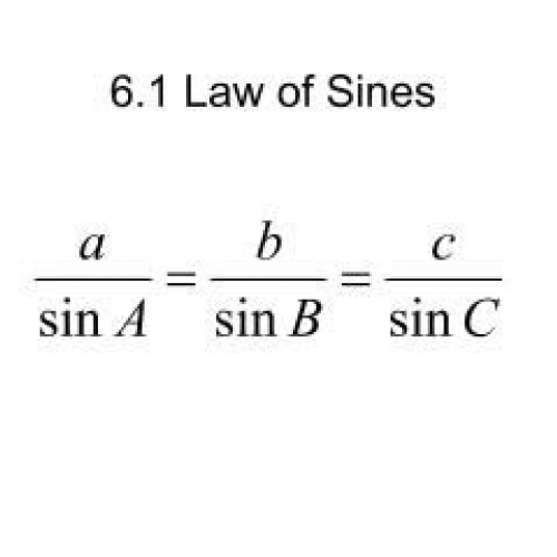 Law of sines