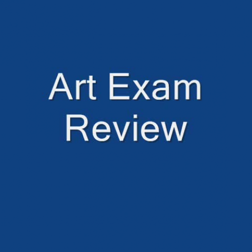 Art Exam Review