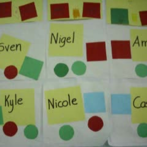 Shapes in the street