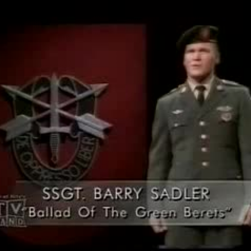 SSgt Barry Sadler Ballad of the green beret