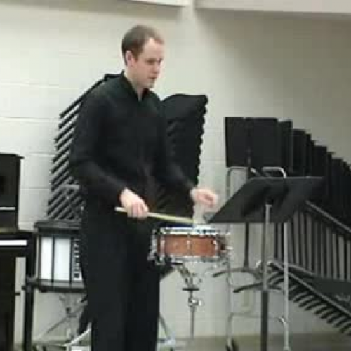Orchestral Snare Drum Solo Trent Shuey