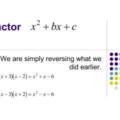 whs alg I 9.5 factoring trinomials_Hillman