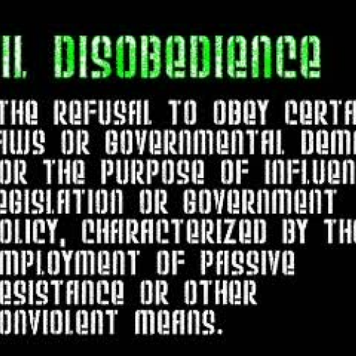 Civil Disobedience_3OL