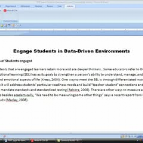 Cristy Pollak gives brief demo of Write N Cit