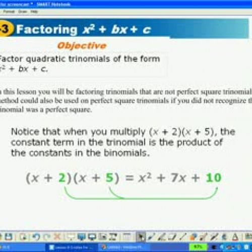 8.3 Screencast