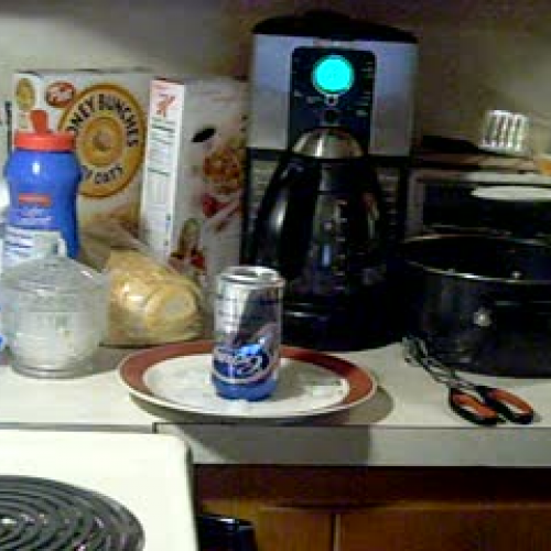 collapsing can experiment