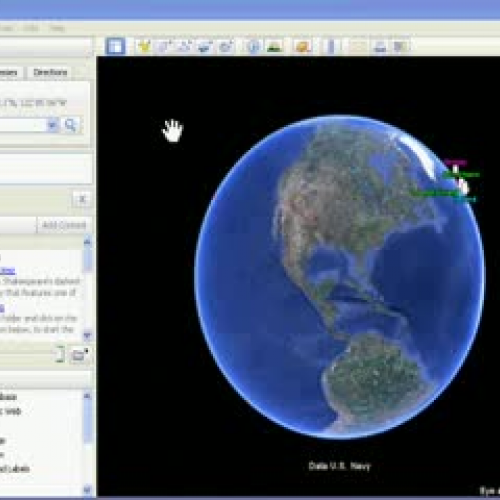 Google Earth Tutorial #1