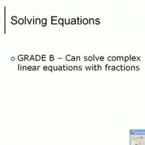 Solving Equations Pt 3