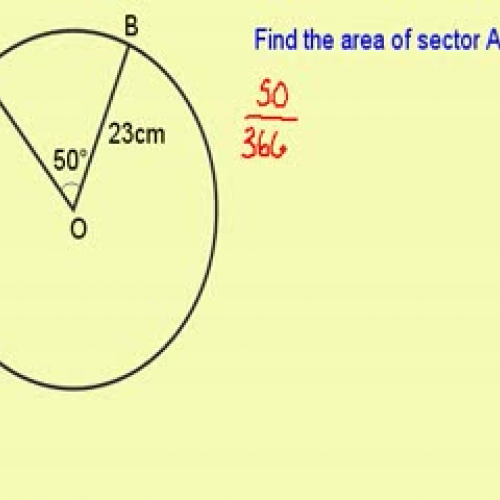 02 Area Of Sector And Segment Examples