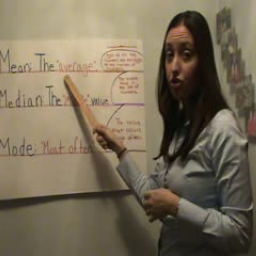 Mean Median Mode