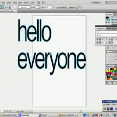 Illustrator Basics 3 Typing on a path