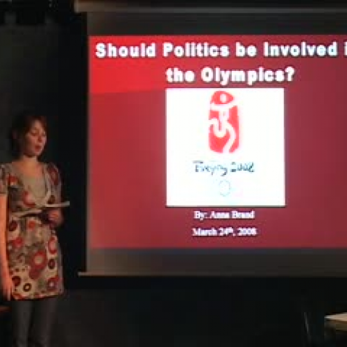Should the Olympics be Political?