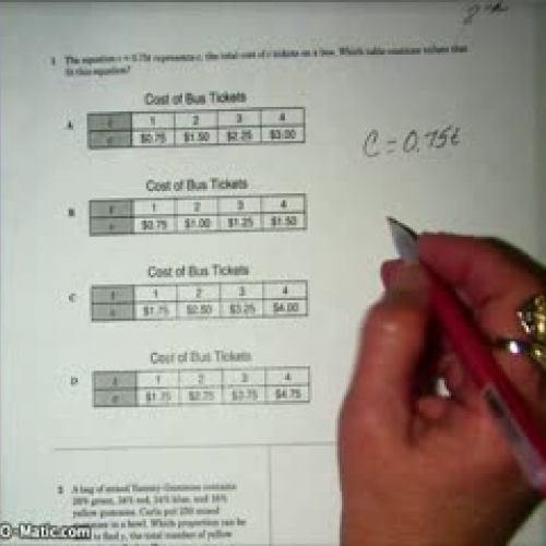 TAKS test 2003 8th Grade
