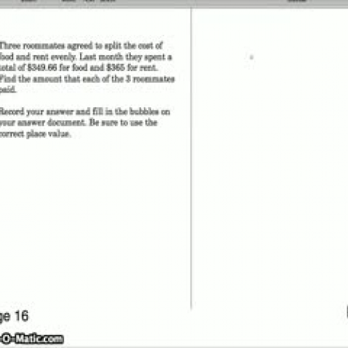 8th Grade TAKS 2003 21-25