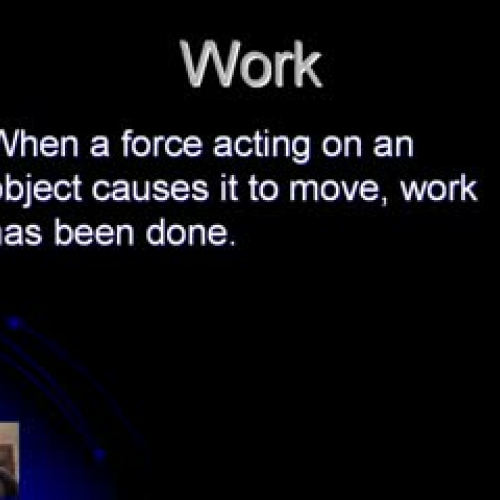 work, power and machines part 1