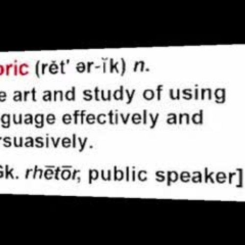 Introduction to Rhetoric