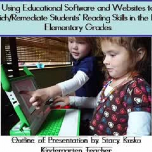 Using Educational Software and Online Games