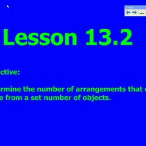 Algebra 1, Factorials