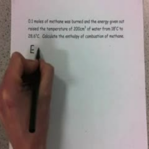 enthalpy calculation