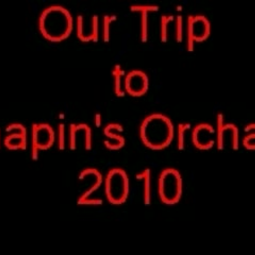 trip to apple orchard