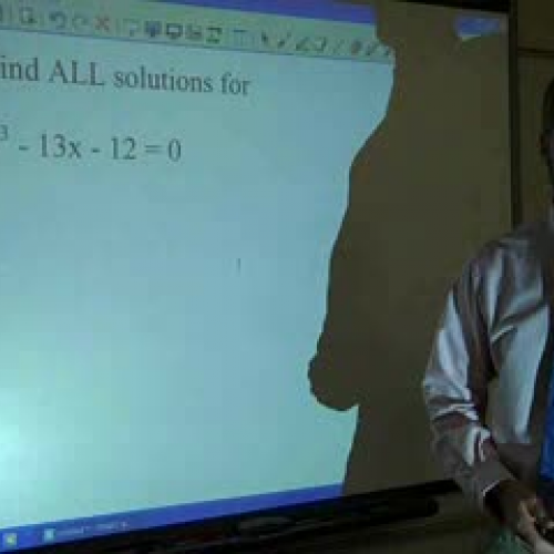 Coach Spotz teaches polynomial functions part