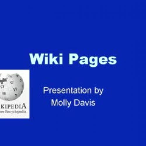 Educational Wikis Presentation