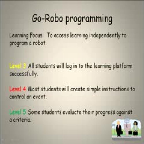 Go Robo Lesson 1