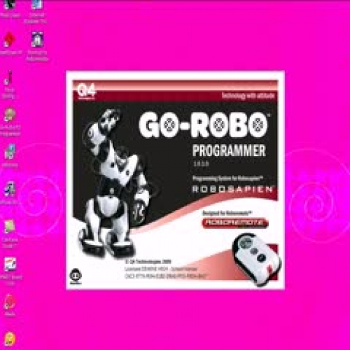 Programme a Robosapien