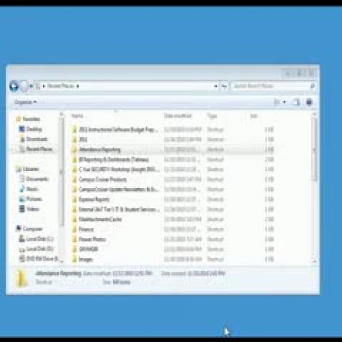Example vodcast tutorial