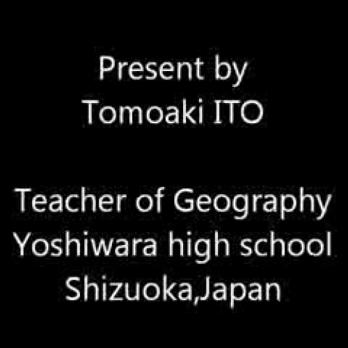 Japanese GIS with Mt.Fuji