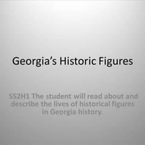 Georgia's Historic Figures