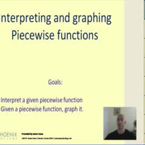 Intepreting and Graphing Piece Defined Functi