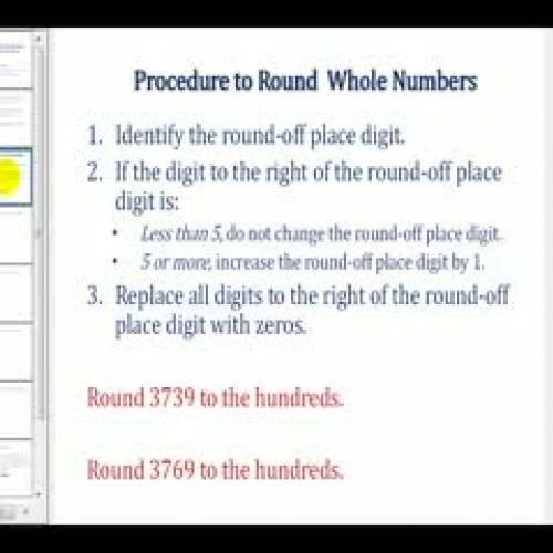 Estimating Addition and Subtraction Problems 