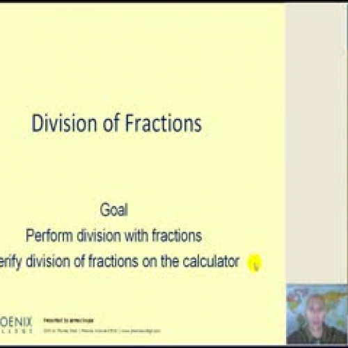 Division of Fractions