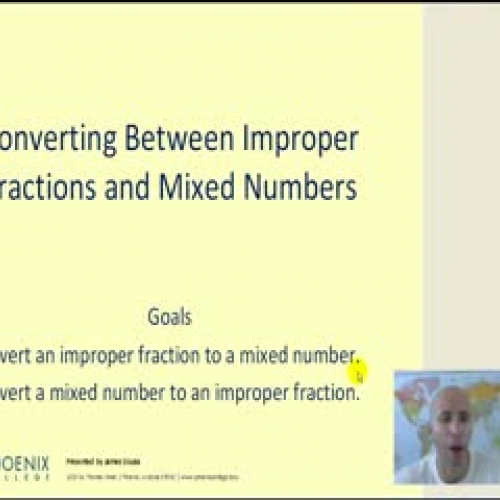 Converting Between Improper Fractions and Mix