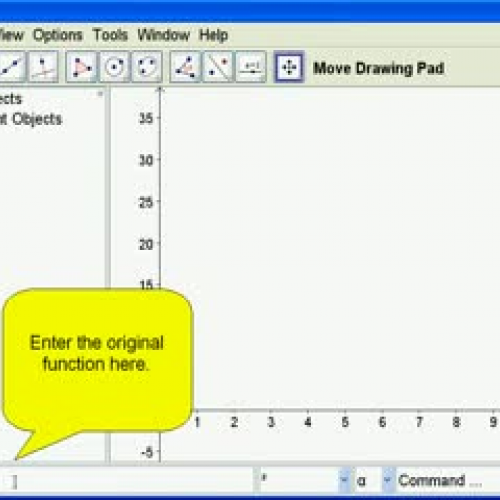Definite Integrals in Geogebra