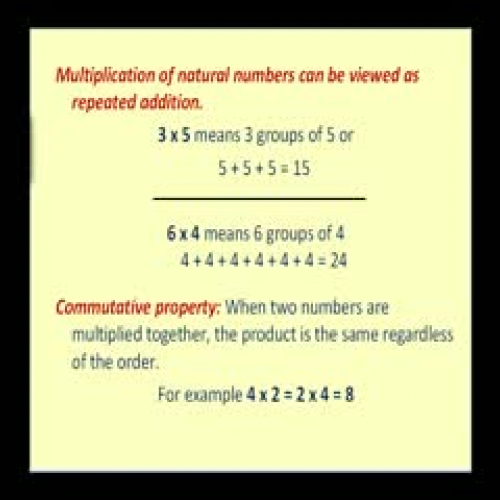 Multiply and Divide Integers