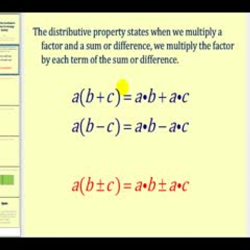 Using the Distributive Property to Multiply Q