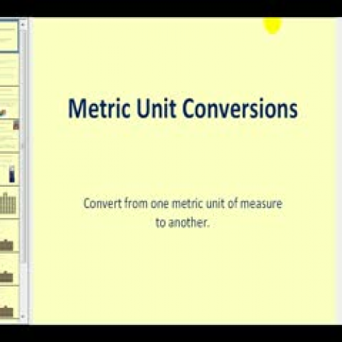 Metric Unit Conversion