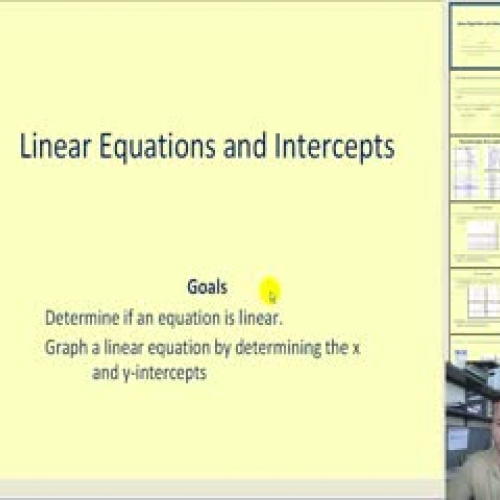 Graphing by Finding Intercepts