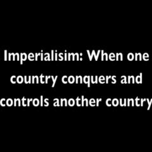 Intro to Imperialism