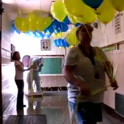 Linkhorne Elementary Balloon Launch