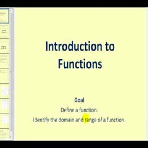 Introduction to Functions - Part 1