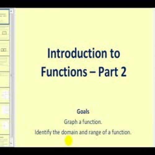 Introduction to Functions - Part 2