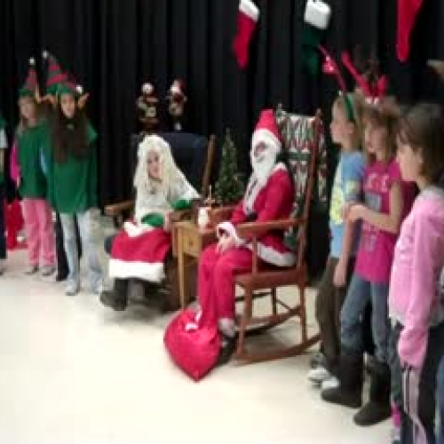 christmas musical dress rehearsal