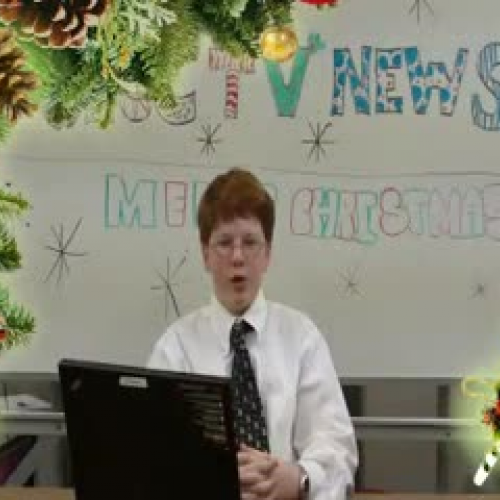 Christmas Edition Newscast