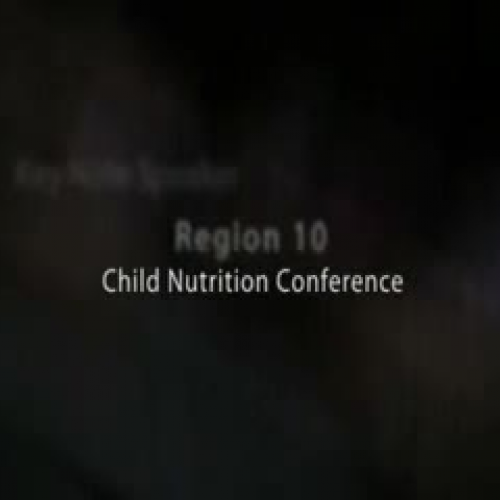 Keynote speaker at Region 10 ESC Conference