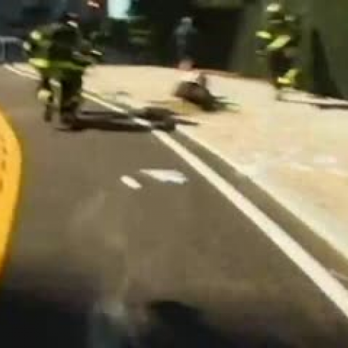 9/11 South Tower Collapse