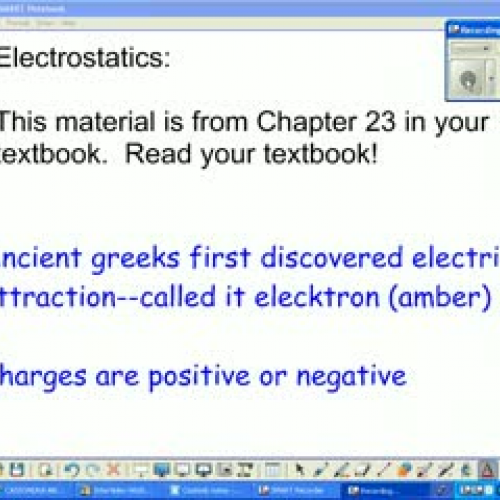 Electrostatics &amp; Coulomb's Law