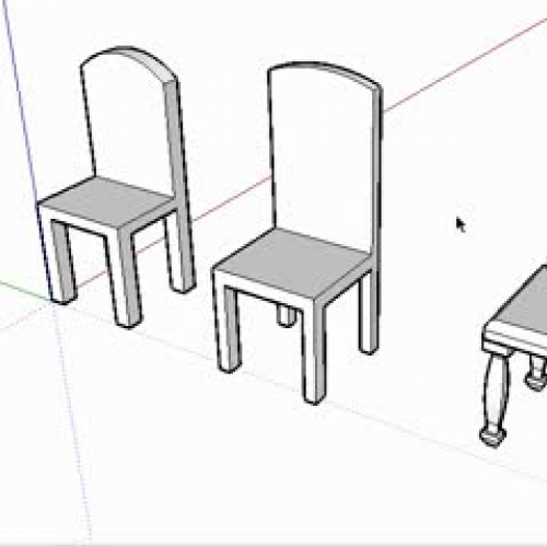 SketchUp Chair
